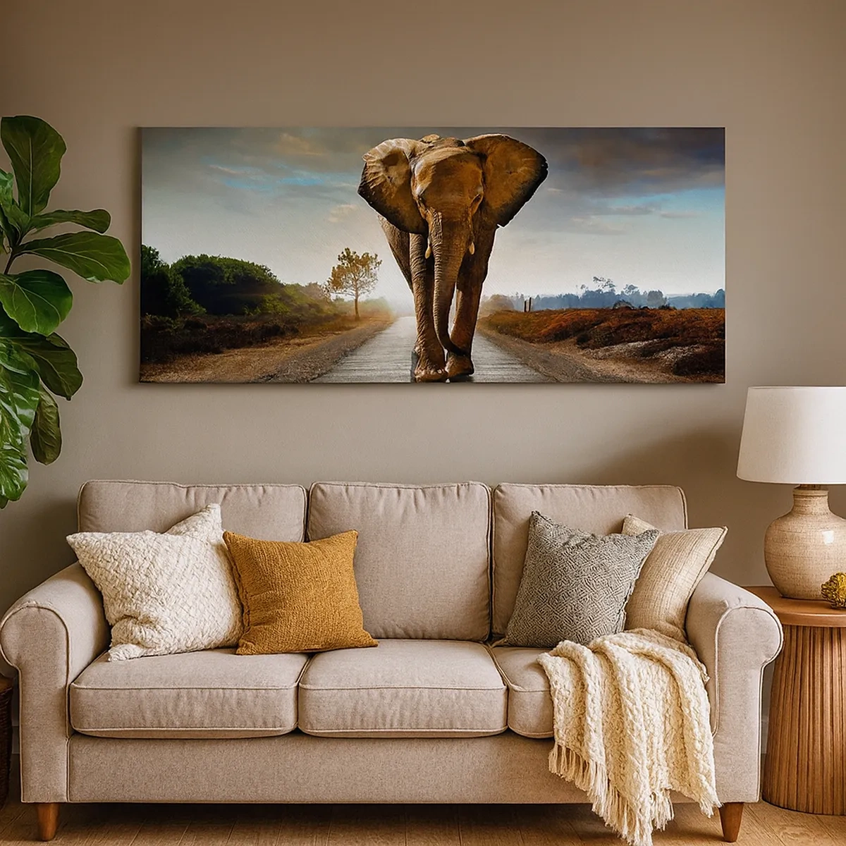 Tablou pe pânză - Și-a pierdut cipicii... - 30x30 cm