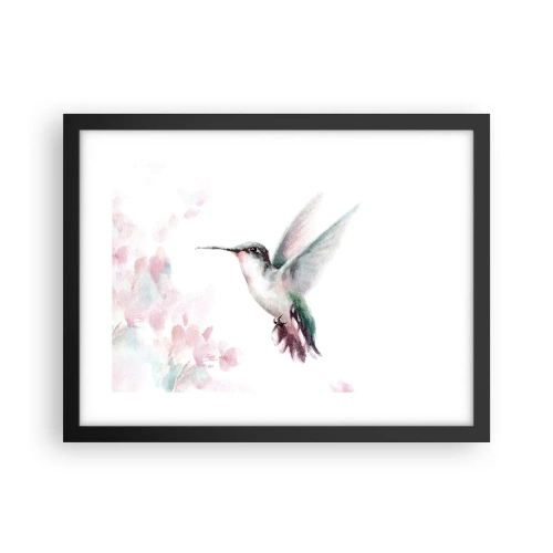 Poster în ramă neagră - Oprit în mișcare - 40x30 cm