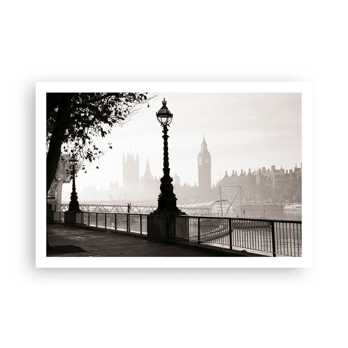 Poster - Londra de dimineața - 91x61 cm