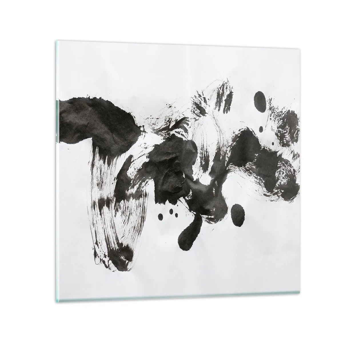 Tablou pe sticlă - Metodă în nebunie? - 30x30 cm