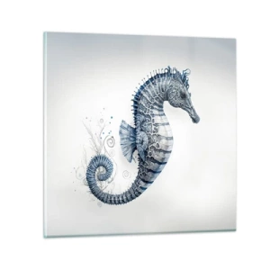 Tablou pe sticlă - O glumă inocentă a naturii - 40x40 cm