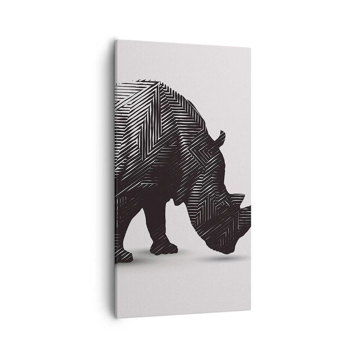 Tablou pe pânză - Frumusețea geometrică a naturii - 55x100 cm