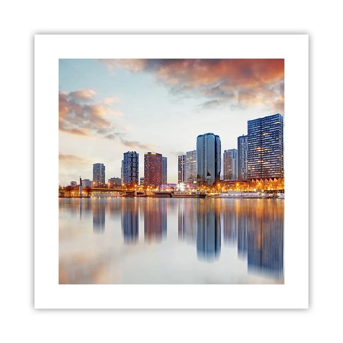 Poster - Calmul monumental al Parisului - 40x40 cm