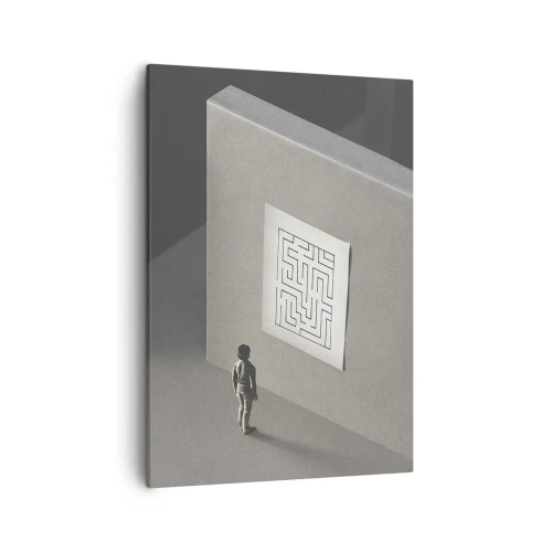 Tablou pe pânză - Dar unde sunt? - 50x70 cm