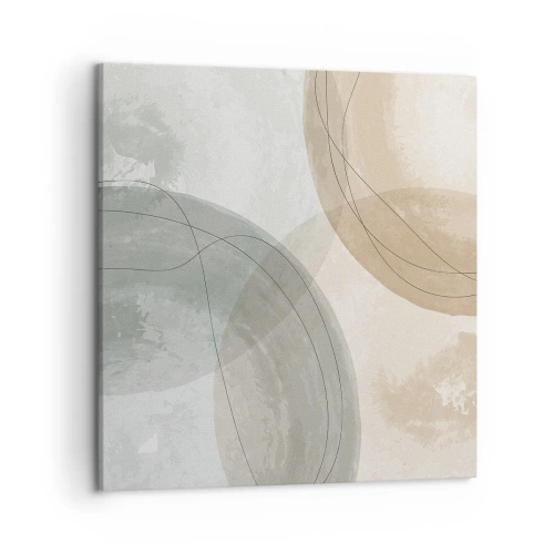 Tablou pe pânză - Întrepătrunderea lumilor - 50x50 cm