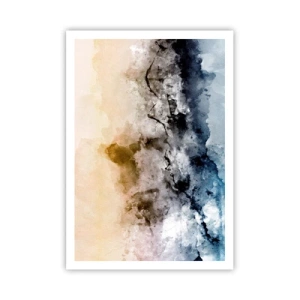 Poster - Scufundate într-un vârtej de ceață - 70x100 cm