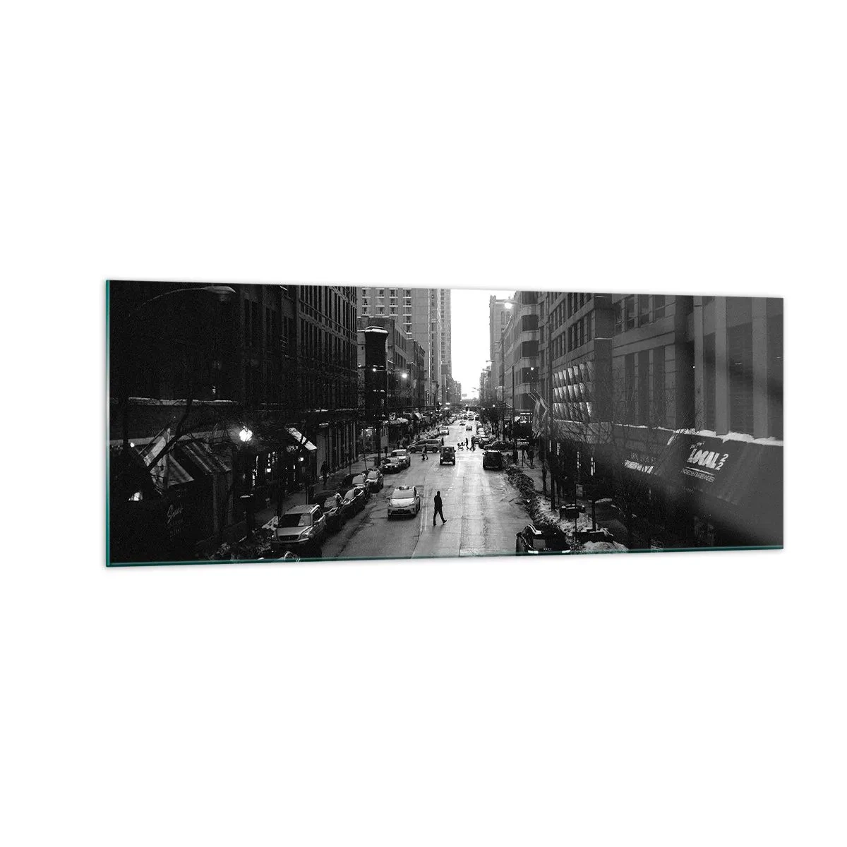 Tablou pe sticlă - O altă zi ca în fiecare zi - 140x50 cm