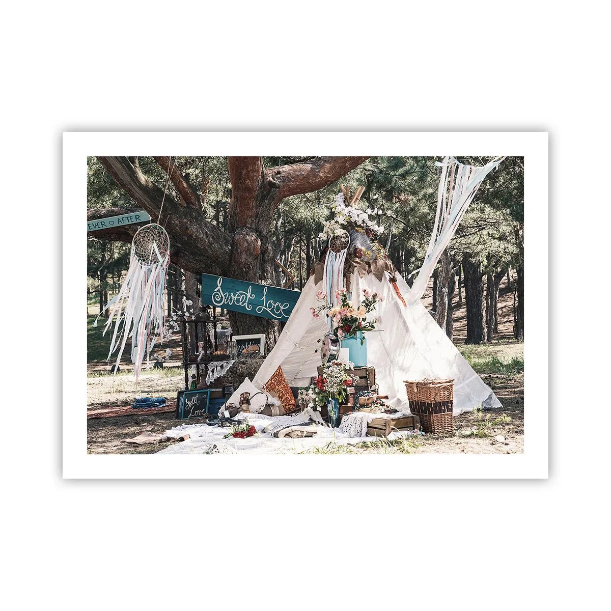 Poster - Make love… - 70x50 cm