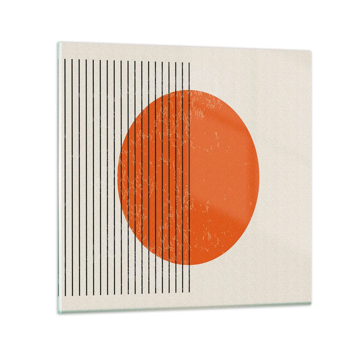 Tablou pe sticlă - Întotdeauna soarele - 50x50 cm