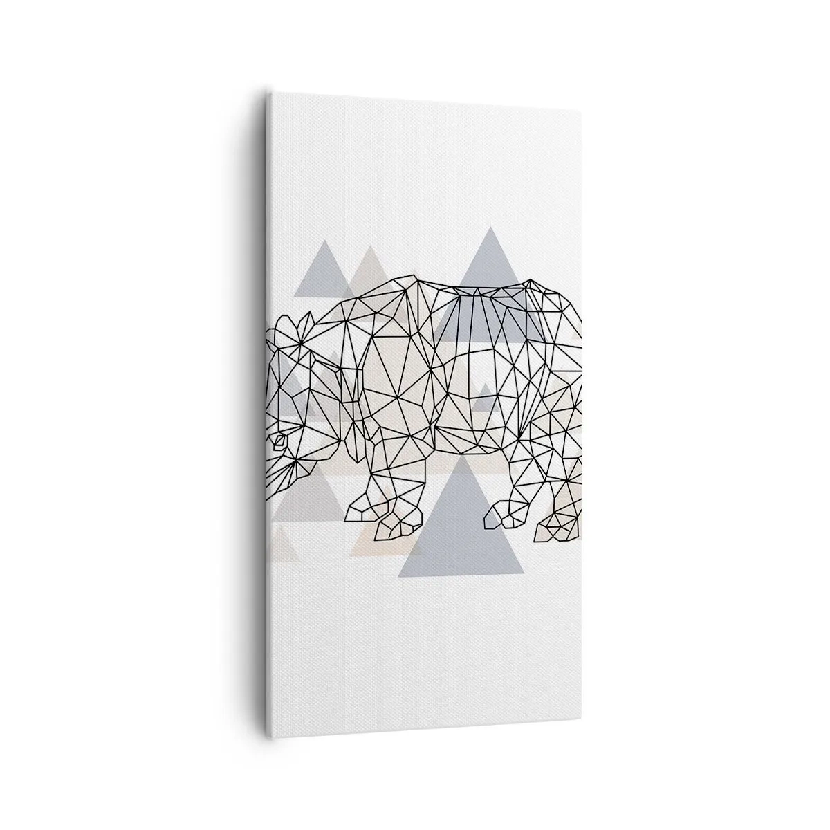 Tablou pe pânză - Structura forței - 55x100 cm