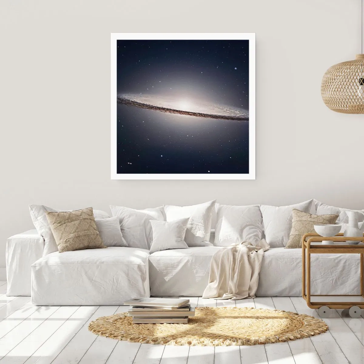 Poster - Cu mult timp în urmă, într-o galaxie foarte, foarte îndepărtată... - 60x60 cm