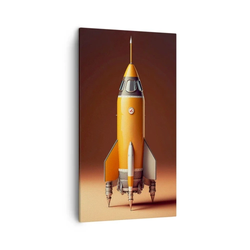 Tablou pe pânză - Totul începe cu un vis - 45x80 cm