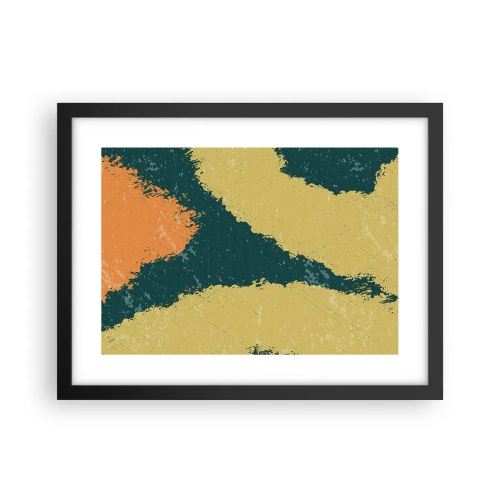 Poster în ramă neagră - Abstracție - în slow motion - 40x30 cm
