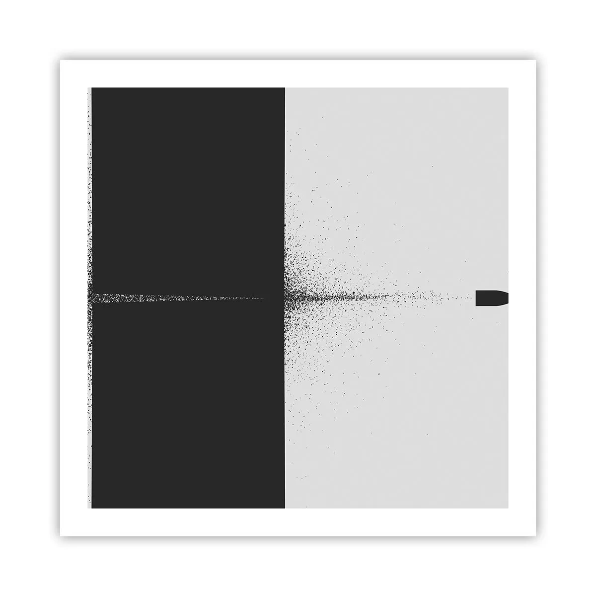 Poster - Direct la țintă - 60x60 cm