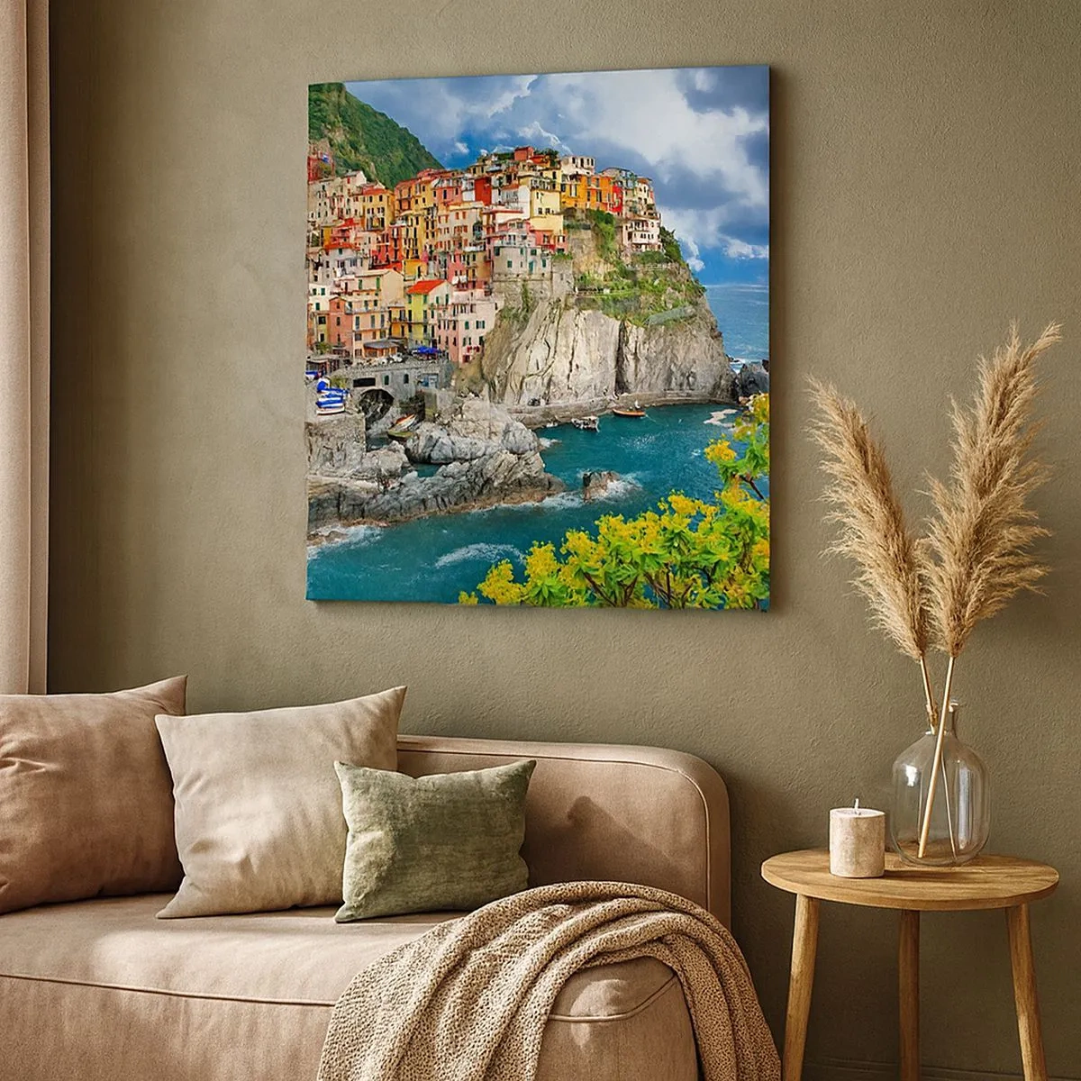 Tablou pe pânză - Îmbrățișați de stânci - 30x30 cm