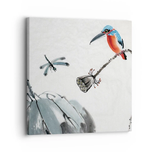 Tablou pe pânză - Viața de pajiște - 30x30 cm