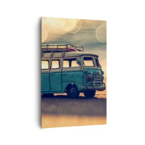 Tablou pe pânză - Sfârșitul zeilor: banilor și al muncii - 80x120 cm