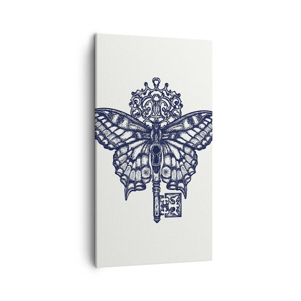 Tablou pe pânză - Toate secretele inimii - 45x80 cm