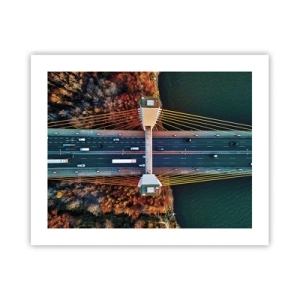Poster - Din pădure spre apă - 50x40 cm