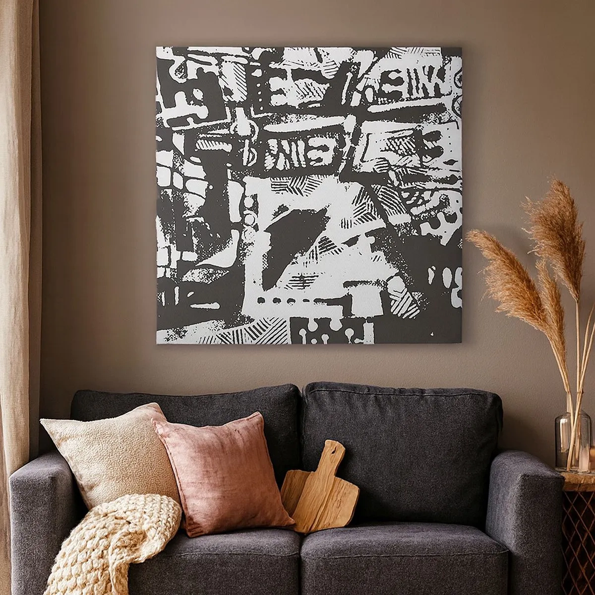 Tablou pe pânză - Ordine sau haos? - 30x30 cm