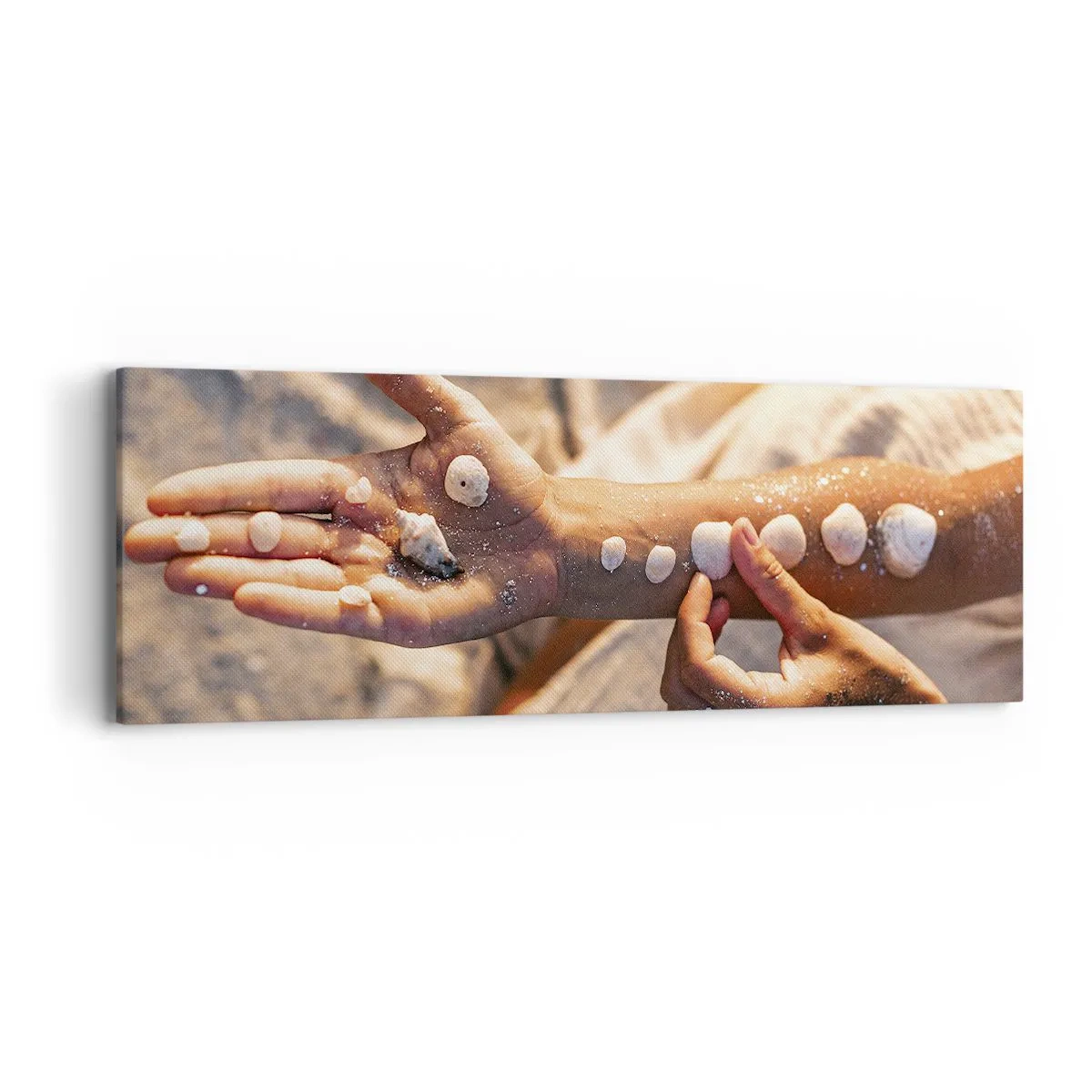 Tablou pe pânză - Frumusețe la îndemână - 90x30 cm