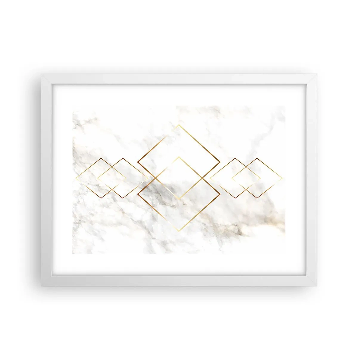 Poster în ramă albă - Vedere spre infinit - 40x30 cm