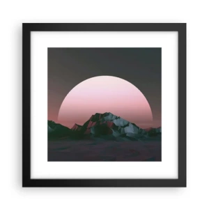 Poster în ramă neagră - Într-o galaxie învecinată - 30x30 cm