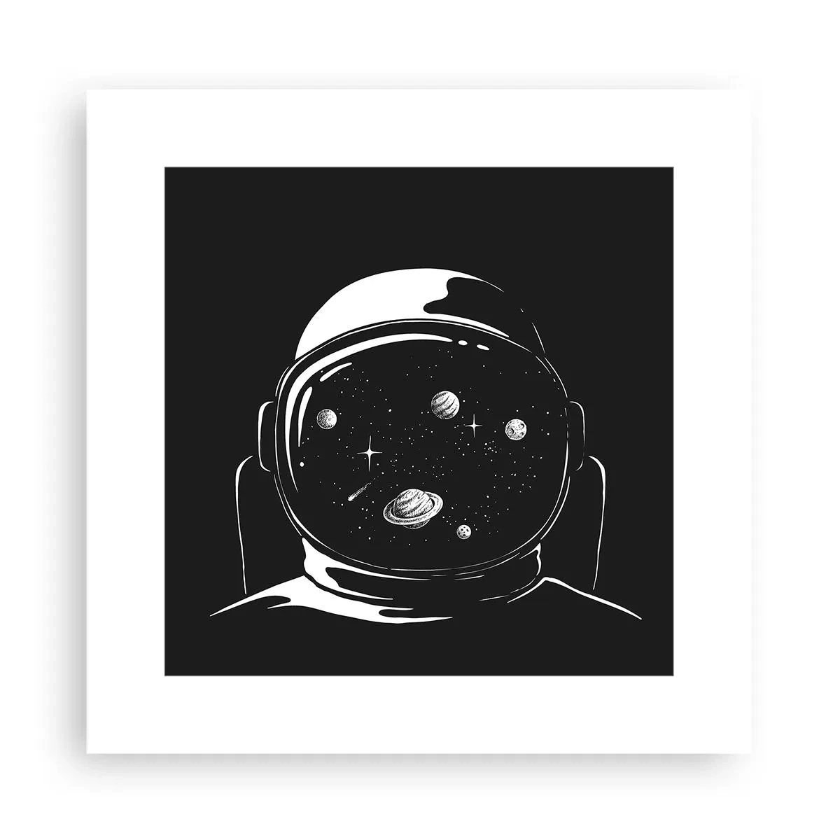 Poster - Mișto priveliște - 30x30 cm