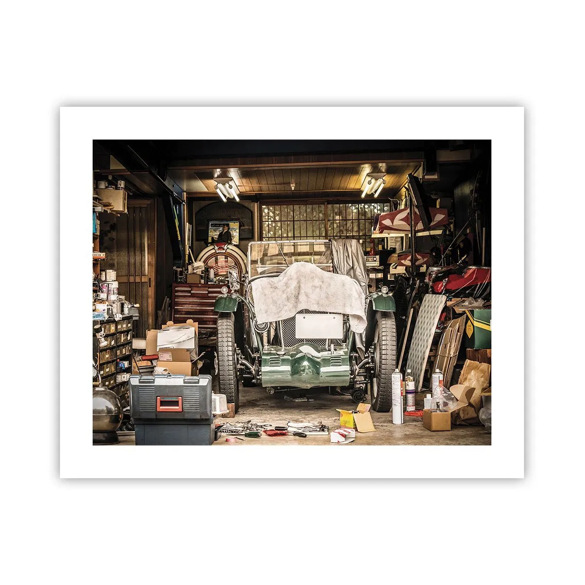 Poster - Înapoi în trecut - 50x40 cm