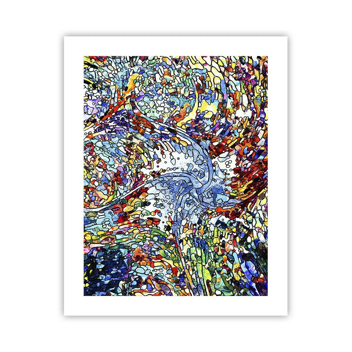 Poster - Vitraliu de picături - 40x50 cm