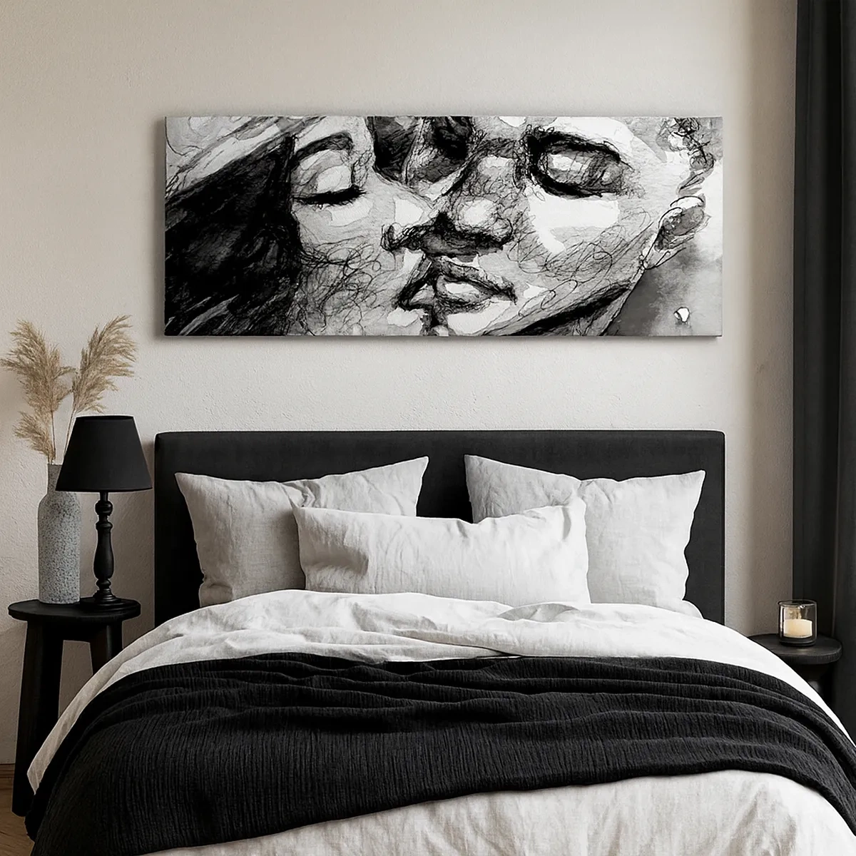 Tablou pe pânză - Un moment de tandrețe - 30x30 cm