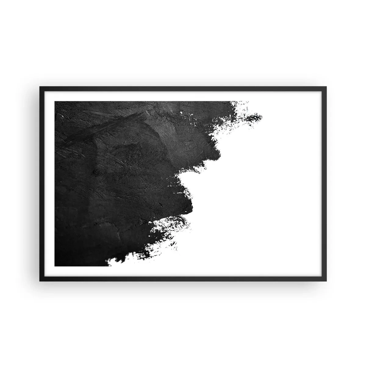 Poster în ramă neagră - Elemente: pământ - 91x61 cm