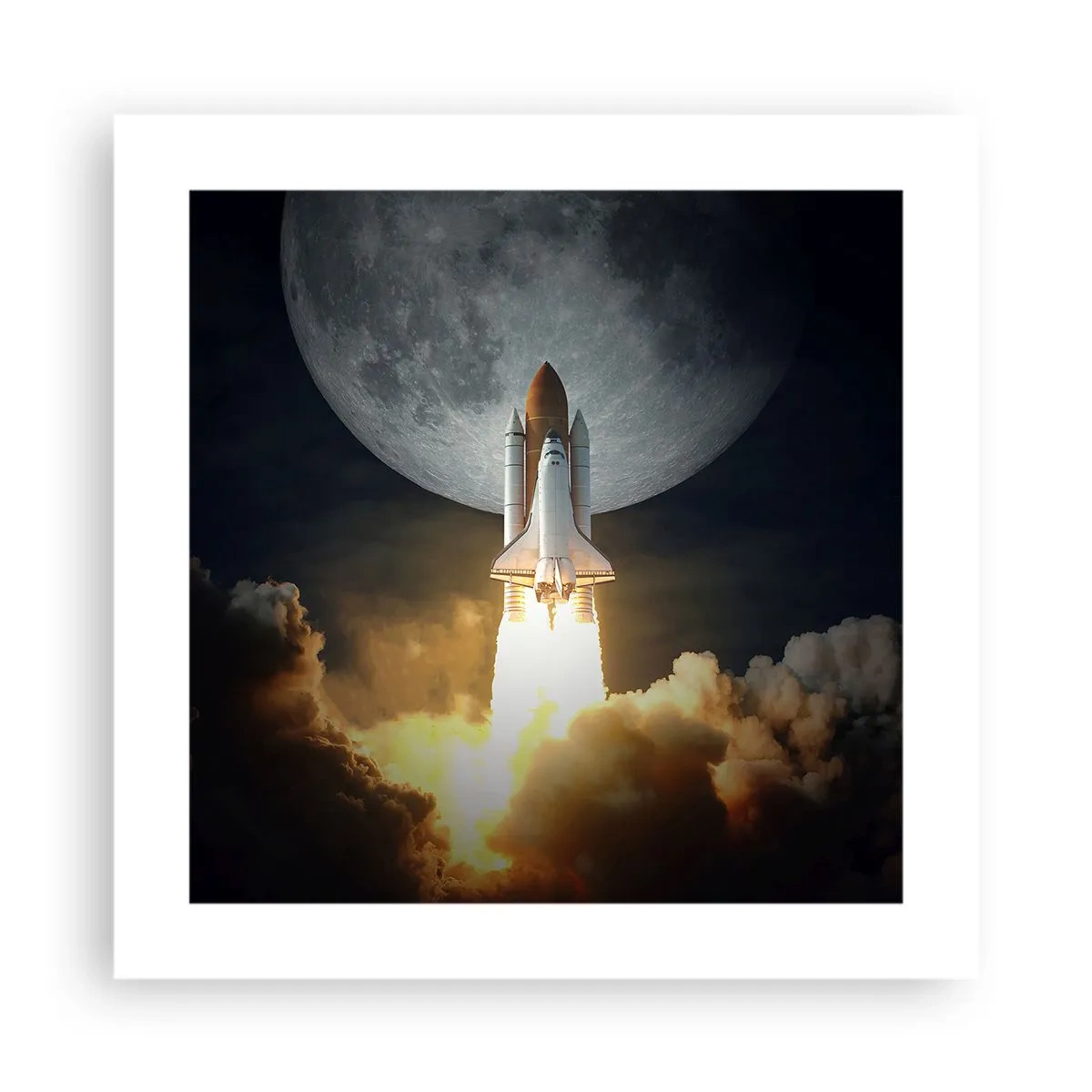 Poster - Începutul unei aventuri nepământene - 40x40 cm