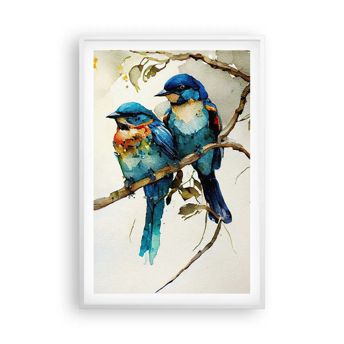 Poster în ramă albă - Se simte jignit? - 61x91 cm