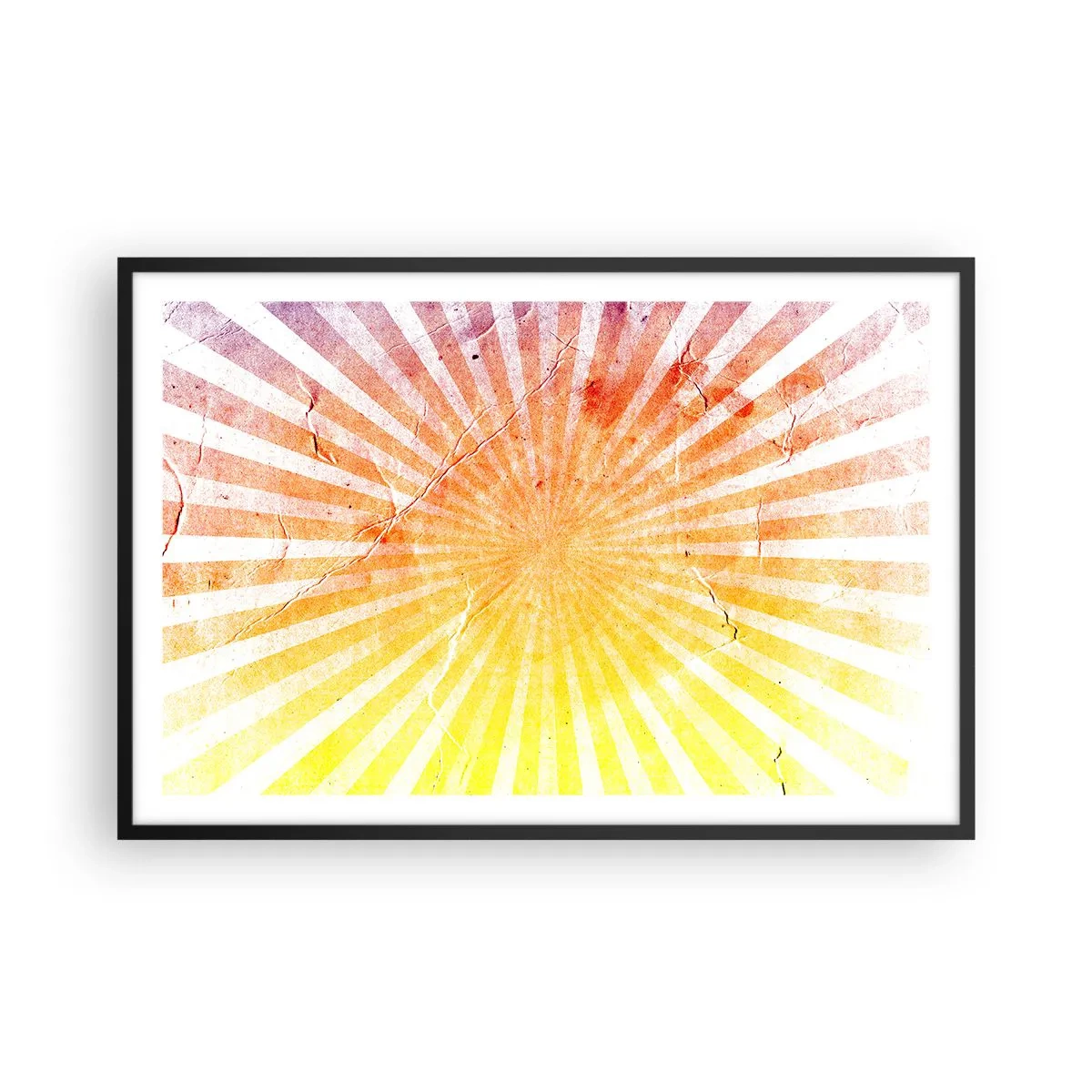 Poster în ramă neagră - Răsărituri și apusuri de soare - 91x61 cm