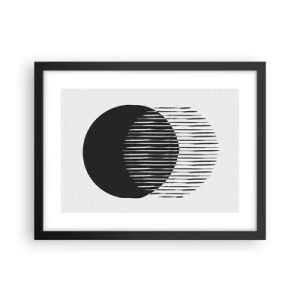 Poster în ramă neagră - Alter ego-ul său - 40x30 cm