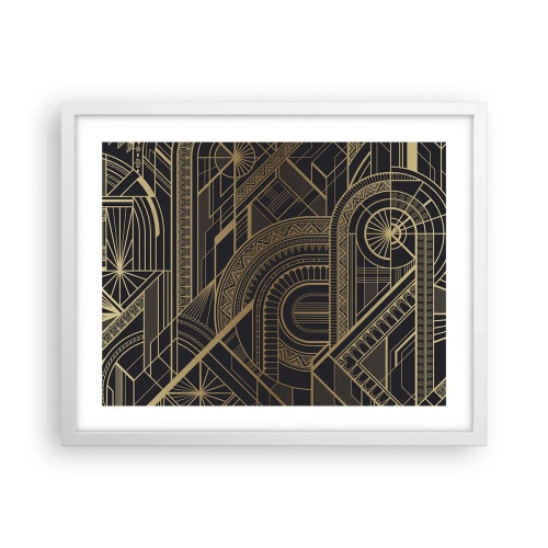 Poster în ramă albă - Concepte, idei, planuri - 50x40 cm