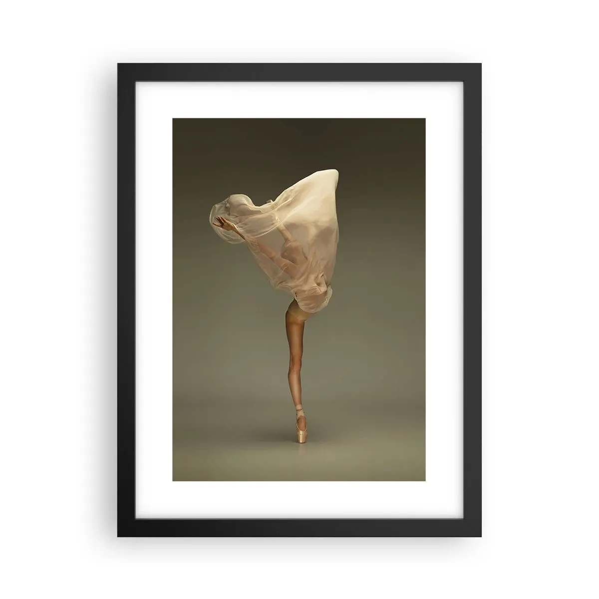 Poster în ramă neagră - Pe cale să zboare - 30x40 cm