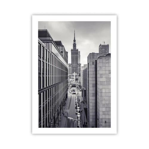 Poster - Vale citadină din Varșovia - 50x70 cm