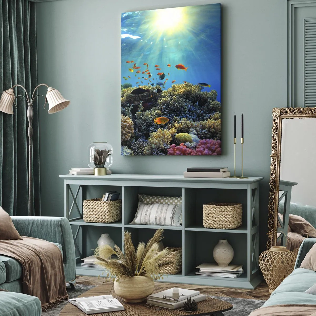 Tablou pe pânză - Comori subacvatice - 50x70 cm
