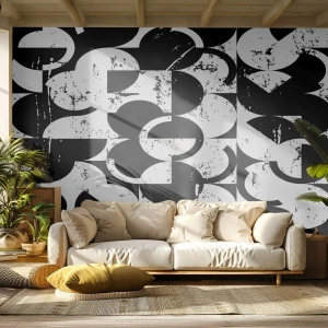 Tapet Autoadeziv Deluxe Sticker - Albul e alb și negrul e negru - Abstracția, Bucată, Grafică - 250x175 cm