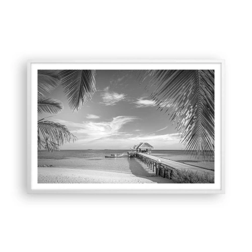Poster în ramă albă - O amintire sau un vis? - 91x61 cm