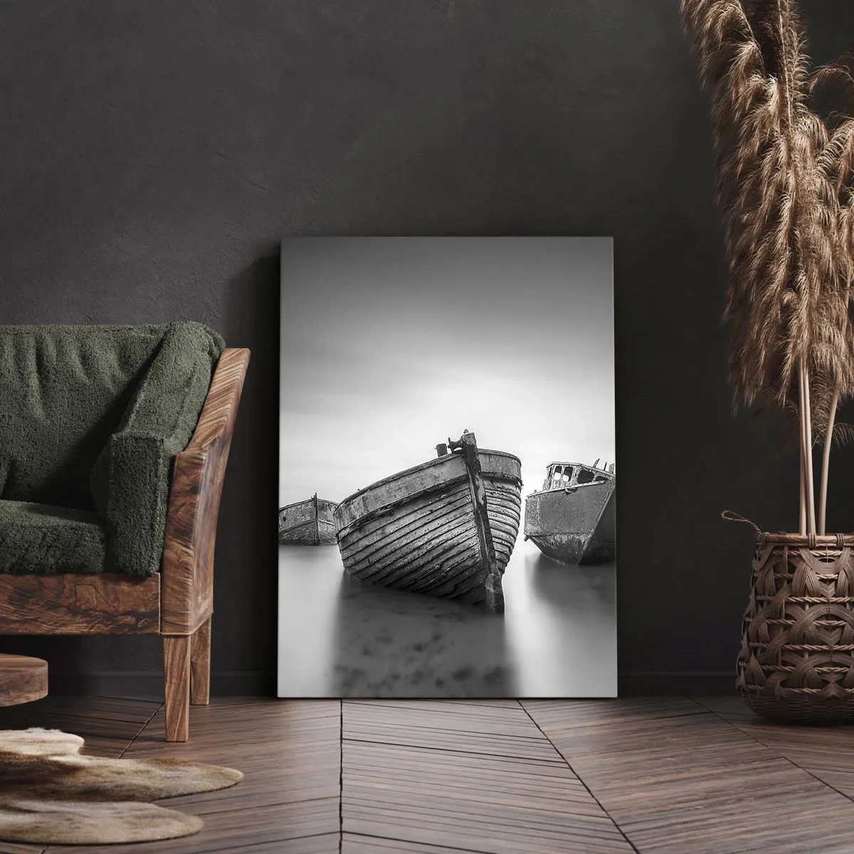 Tablou pe pânză - Acum sunt doar amintiri... - 45x80 cm