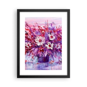 Poster în ramă neagră - Inocență și pasiune  - 30x40 cm