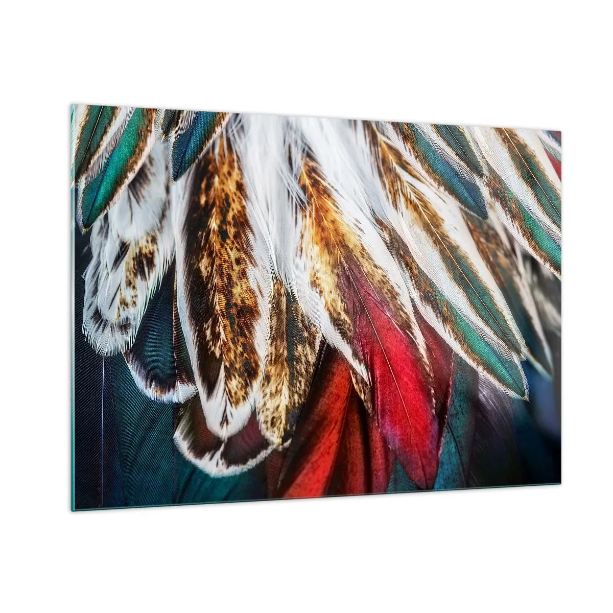 Tablou pe sticlă - Secretele zborului - 100x70 cm