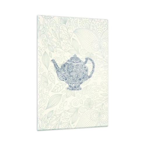 Tablou pe sticlă - Farmecul ceaiului - 70x100 cm