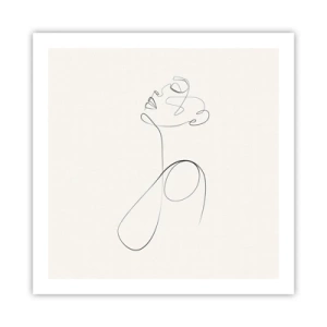 Poster - Încâlcită în vise - 60x60 cm