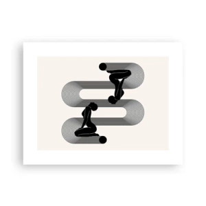 Poster - Simetrie senzuală - 40x30 cm