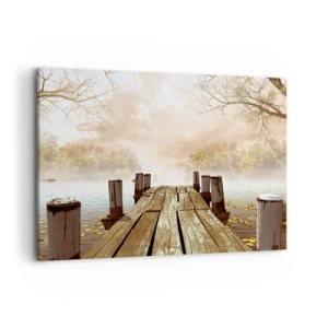 Tablou pe pânză - Tristețea blândă a toamnei - 100x70 cm