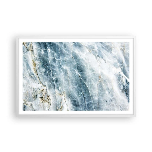 Poster în ramă albă - Lumea de gheață - 91x61 cm